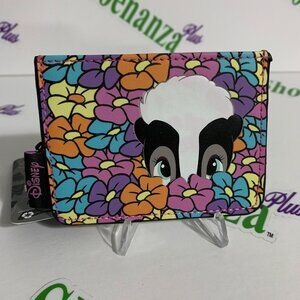 Loungefly Cardholder Disney Bambi Flower Skunk in Flowers Deer Card Holder